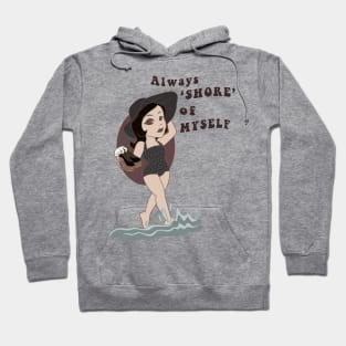 Old Cartoon style Pin up Shore Hoodie